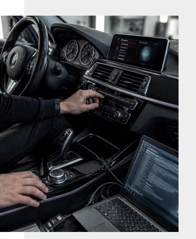 Русификация автомобилей BMW с адаптацией меню и функций в Казани