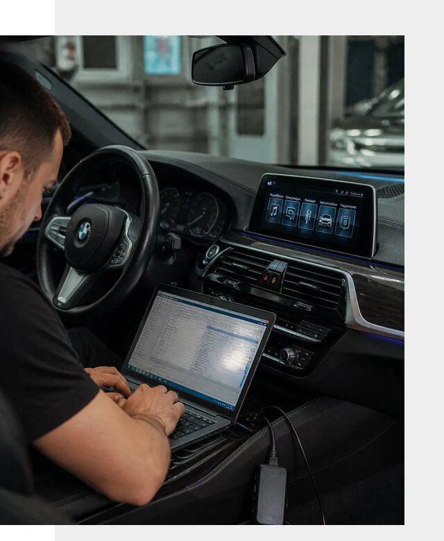 Русификация мультимедиа BMW для авто под ключ в Казани