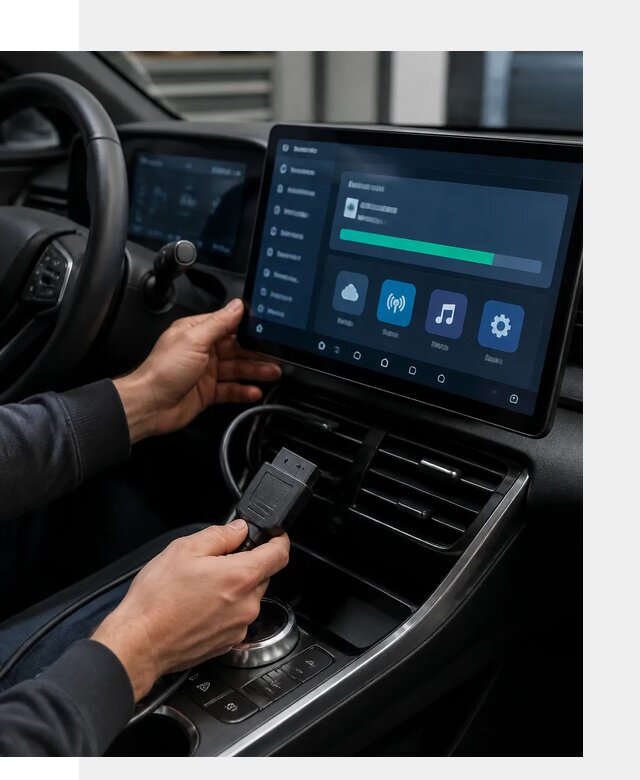 Установка приложений BYD для автомобиля под ключ в Казани