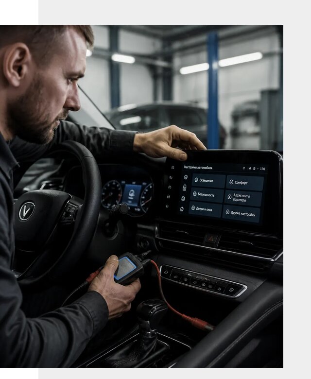 Русификация Changan CS55 и мультимедиа под ключ в Казани