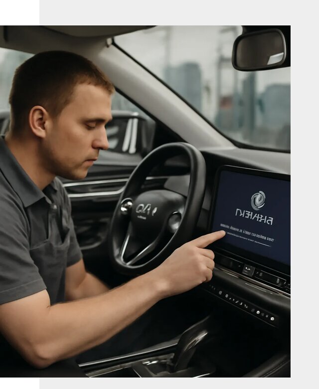 Установка приложений Changan и сервисов в авто в Казани