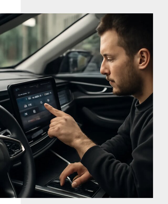 Русификация приборной панели Geely для автомобилей в Казани
