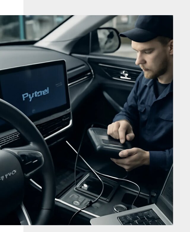 Русификация автомобилей Jetour с адаптацией меню в Казани