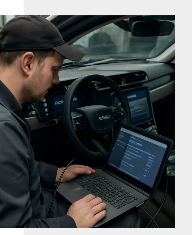 Профессиональная русификация автомобилей Lynk Co в Казани