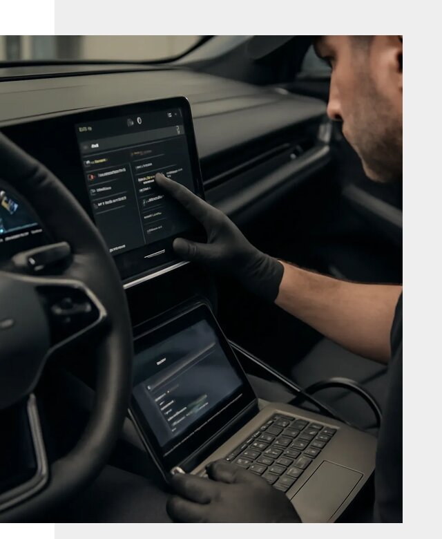 Русификация приборной панели Rising автомобиля в Казани