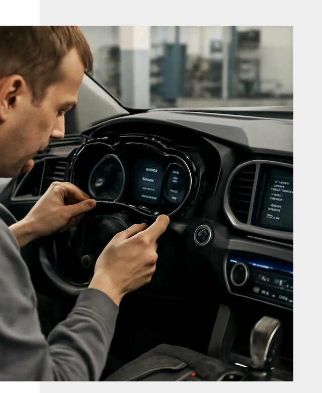 Русификация приборной панели автомобилей Hyundai в Казани
