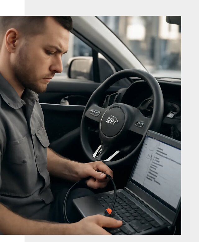 Русификация приборной панели Kia для автомобилей в Казани