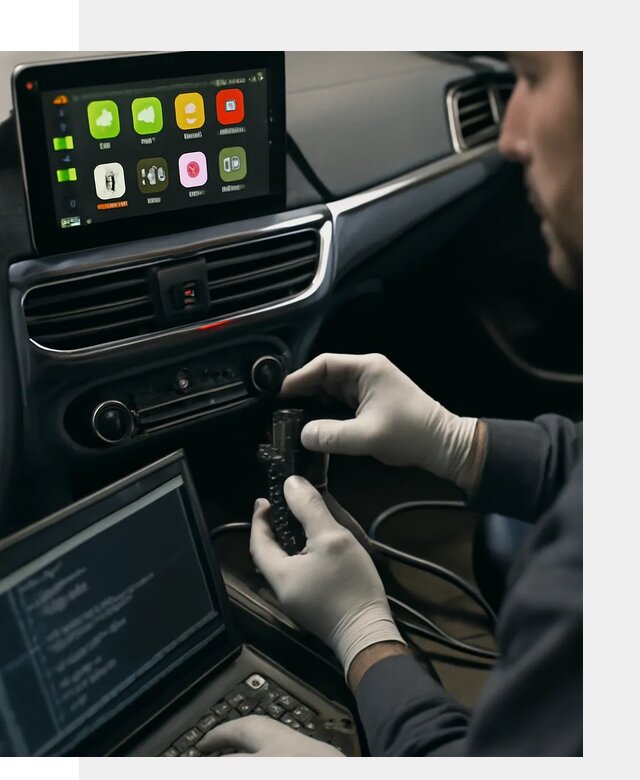 Активация Apple CarPlay в Казани для штатной мультимедиа