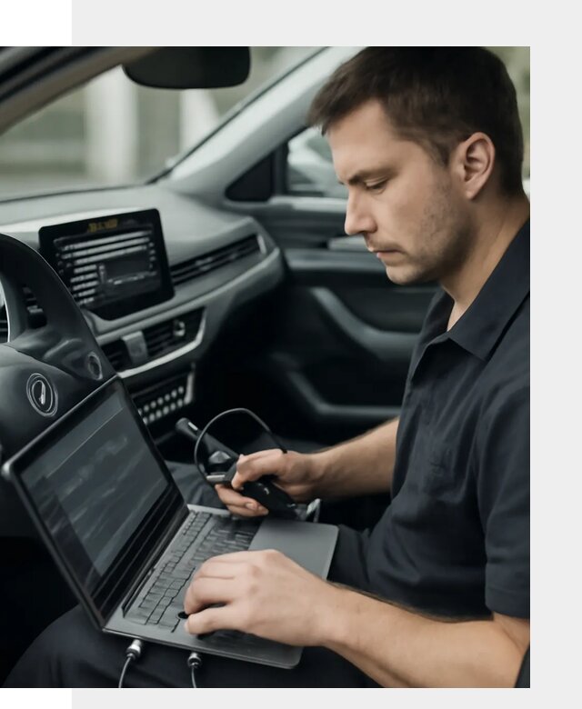 Настройка телематики автомобиля под ключ для авто в Казани