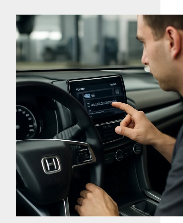 Русификация панели приборов Honda в Казани по цене 5309 ФастМобиль-Кзн