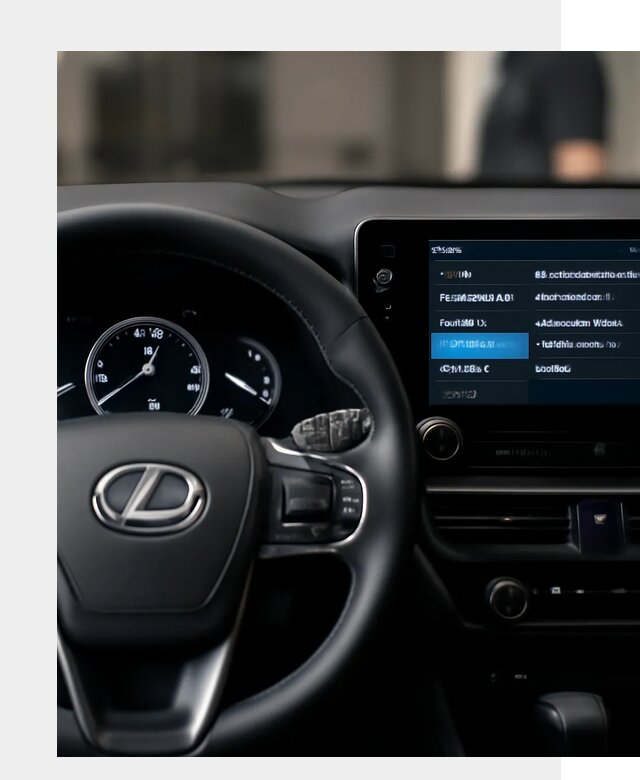 Русификация приборной панели Lexus в Казани по 5839 р. | ФастМобиль-Кзн