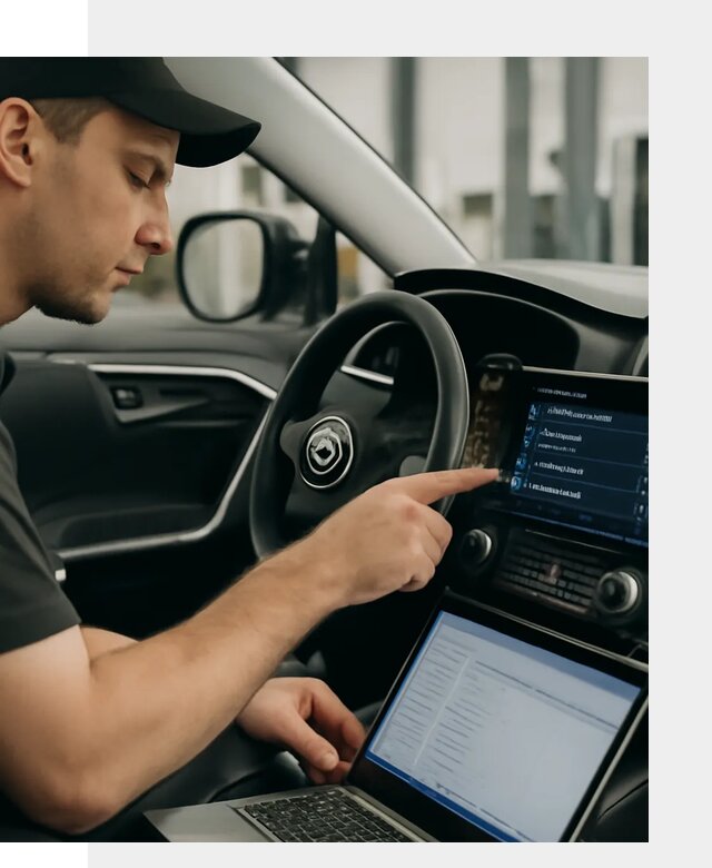 Русификация мультимедиа Toyota для автомобилей в Казани
