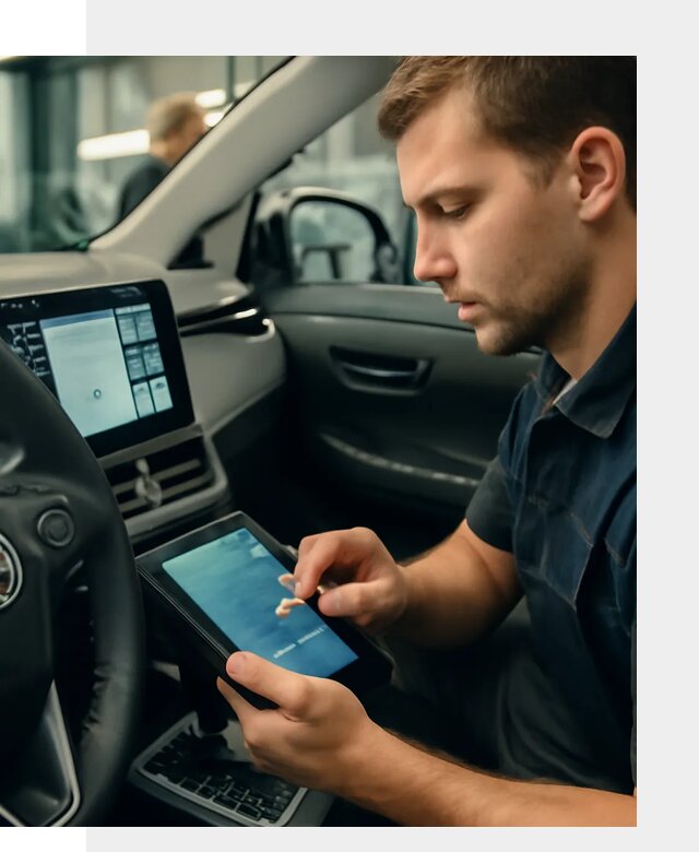 Установка приложений Toyota на мультимедиа в Казани